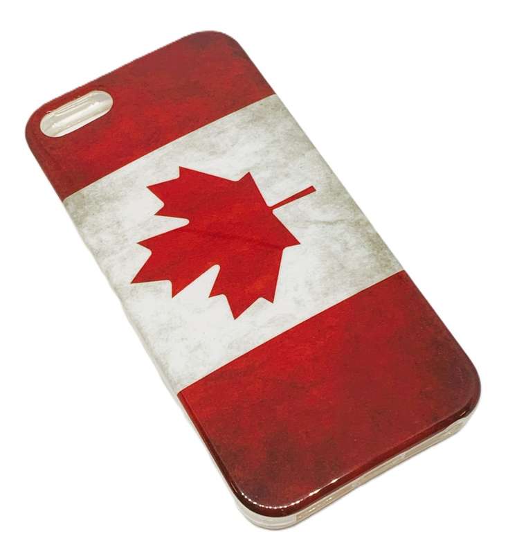 Iphone 5 5s 5se Hard Case Skin CANADA Flag