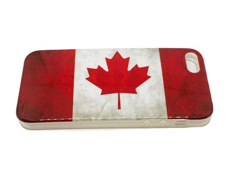 Iphone 5 5s 5se Hard Case Skin CANADA Flag