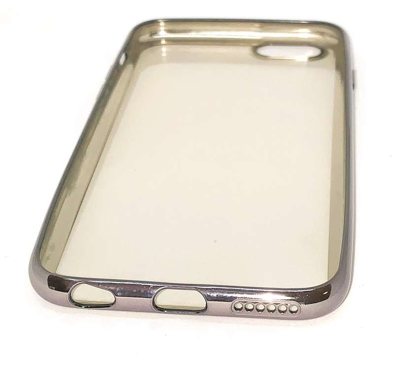Ultra Slim Soft Silicone Crystal Clear TPU Case Cover For iPhone 6 6s - GREY