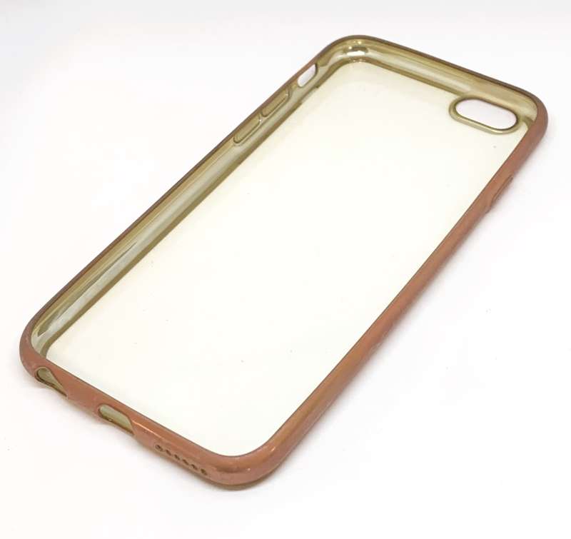 Ultra Slim Soft Silicone Crystal Clear TPU Case Cover For iPhone 6 6s - ROSE GOLD