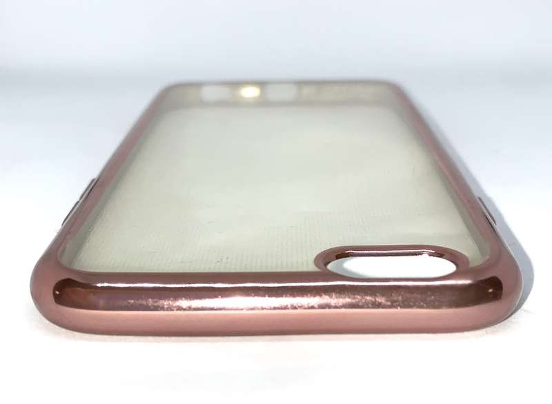 Ultra Slim Soft Silicone Crystal Clear TPU Case Cover For iPhone 6 6s - ROSE GOLD