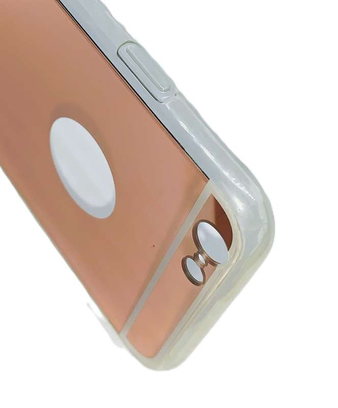 Gold Glossy Silicon Soft Protector Rubber TPU PC Cover Case For iPhone 6 (4,7)