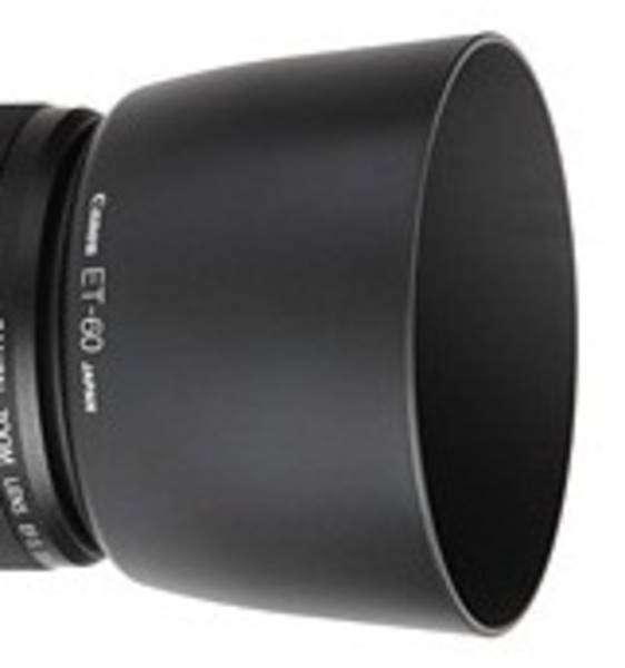 ET-60 hood for Canon EF 75-300MM F/4-5.6 & Canon EF-S 55-250mm f/4-5.6 IS Lenses
