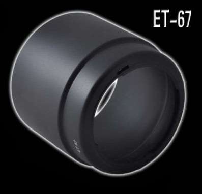 Generic ET-67 Lens Hood For Canon EF 100mm f/2.8 Macro USM Lens