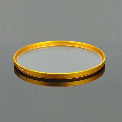 Generic UV Filter for lense with 58mm Filter Thread GOLD Frame