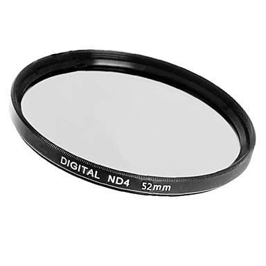 ND-4 Filter for lens with 52mm Filter Thread