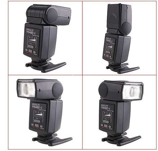 YONGNUO YN-460 (Mark II) Speedlight Flash (for Canon Nikon Pentax Olympus Panasonic)