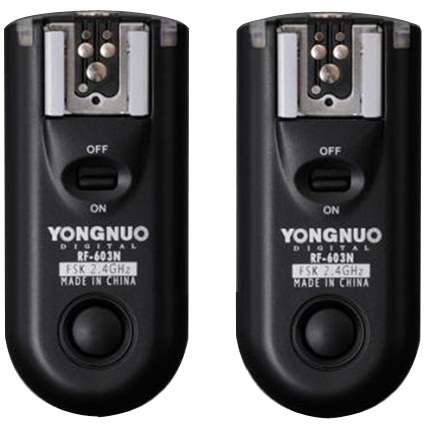 Yongnuo RF-603 Wireless Flash Trigger for Canon (Select: C1 or C3)