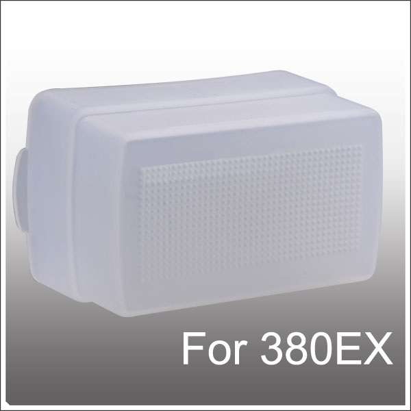 Flash Bounce Cap Diffuser for Canon 380EX Speedlight Flash