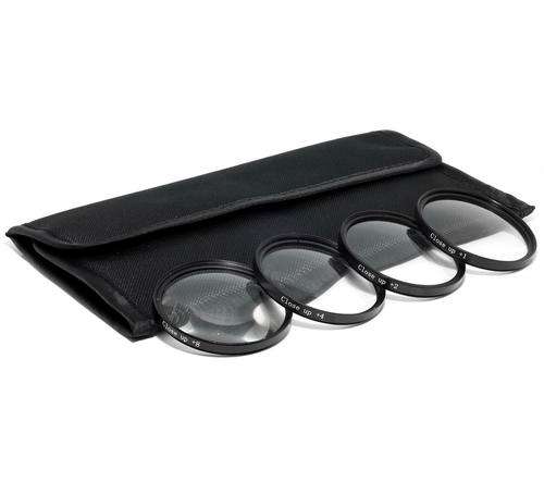 Generic Close-up set  {+1 +2 +4 +10 (+ Pouch)} for lens with 58mm Filter Thread