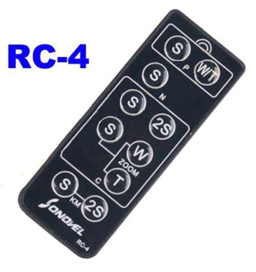 IR Remote: RC-4 (Universal) for Nikon / Canon / Konika / Sony / Olympus