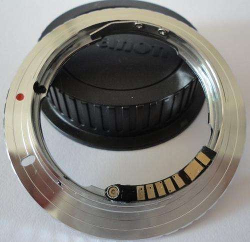 AF Confirm Pentax K PK Lens to Canon EOS EF adapter 7D 60D 500D 1100D 450D 550D