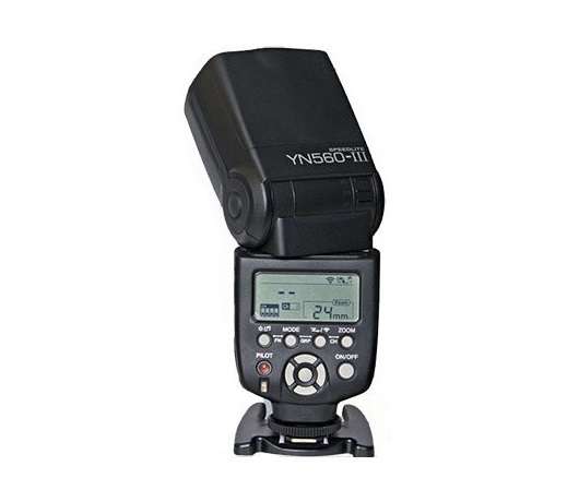YN-560 (Mark III) Speedlight Flash (for Canon Nikon Pentax Olympus Panasonic)