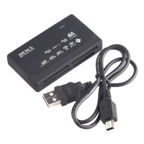 USB Card Reader Multi SD XD MMC MS CF SDHC TF Micro/Mini SD etc