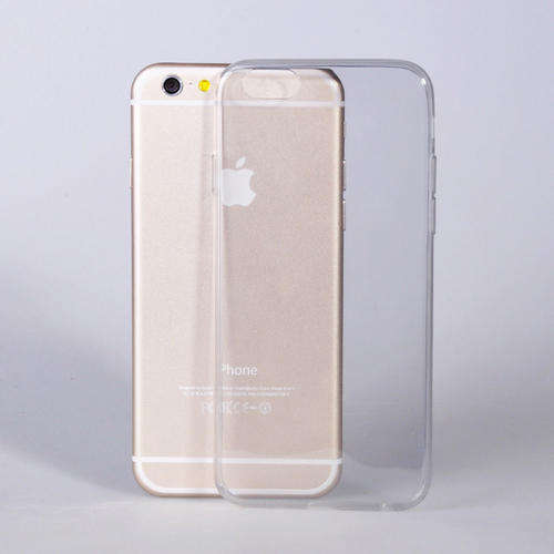 Ultra Thin Transparent Slim Grey TPU Soft Cover Case Skin for iPhone 6 (4.7")