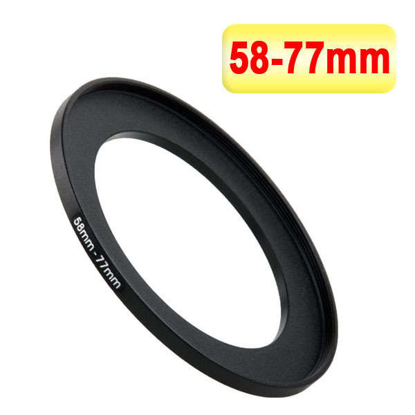 Step-Up ring - 58 - 77mm
