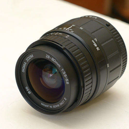 Sigma 28-80mm f/3.5-5.6 Aspherical lens for Nikon