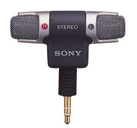 Stereo External Microphone + 3.5mm Conversion Adapter