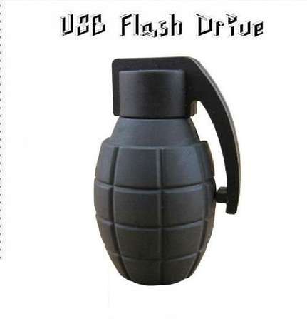 8GB USB Flash Drive - HAND GRENADE