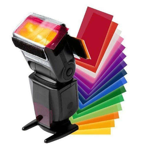 12 Colour Flash Diffuser Kit for All Speedlite Flashes