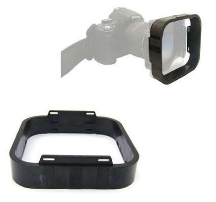 Stackable Modular Lens Filter Hood Holder Black for Cokin P Series