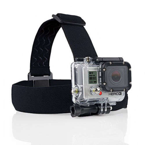 Elastic Adjustable Head Strap Mount Belt For GoPro  Hero SJ4000 SJ5000 SJ6000