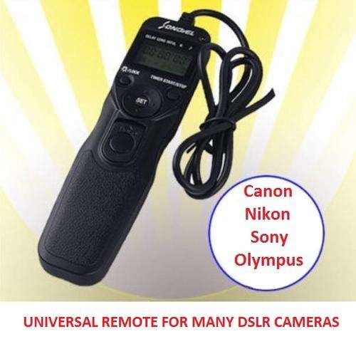 Remote Timer Shutter Release for DSLR Cameras