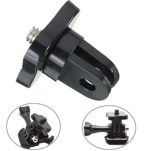 Monopod Tripod Mount Adapter With 1/4`` Screw Thread for GoPro Hero, SJ4000 SJ5000 SJ6000