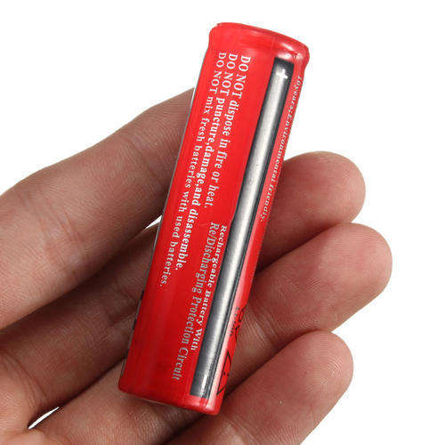 Li-Ion 3.7V 6000mAh 18650 rechargeable battery