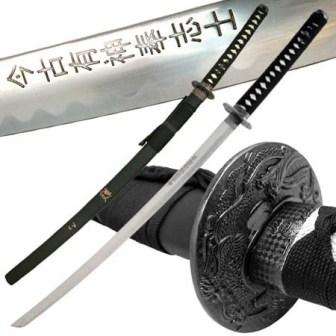 1m Polite The Last Samurai Katana Sword 1.040m with Stand for Display