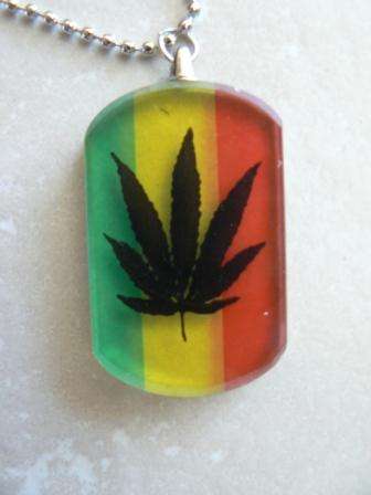 Reggae Stainless Neck Chain Casual Wear Necklace