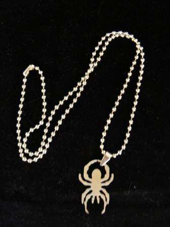 Spider Stainless Neck Chain Casual Wear Necklace