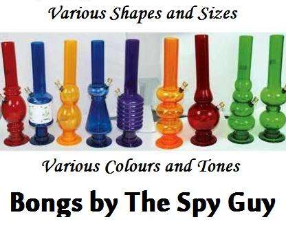 Bong MEDIUM around 25 to 27cm Acrylic Water Pipe Assorted Bongs Smoking Pipes