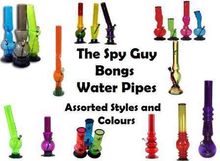 Bong SMALL around 20 to 22cm Acrylic Water Pipe Assorted Bongs