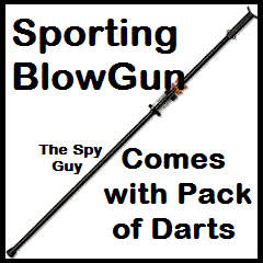 Sporting Blowgun 90cm comes with 1 Blow Gun Darts Pack