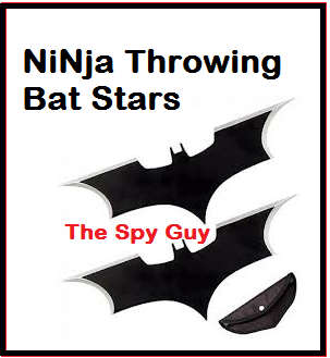 NiNja Throwing Flying BAT Stars Steel Made SHARP