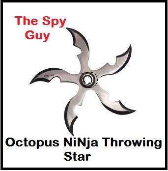 Octopus Ninja Throwing Star SHARP