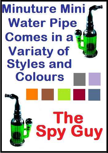 Miniature Hubbly Water Pipe Cig Smoker Assorted Colours