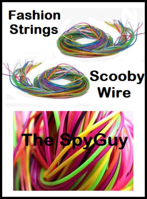 Fashion Strings Scooby Wire Assorted Scoobies in a Pack Kiddies Fun