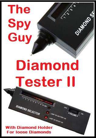 Diamond Tester ll Ideal Testing Hand Held with Diamond Holder for loose Diamonds