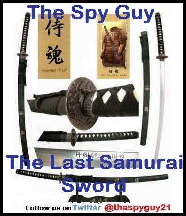 The Last Samurai Sword Battle Loyalty Spirit comes with Stand for Display