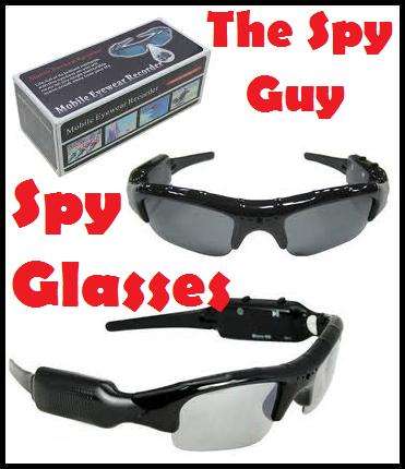 Spy Glasses Mobile Eyewear Recorder Polaroid with SD TF Slot