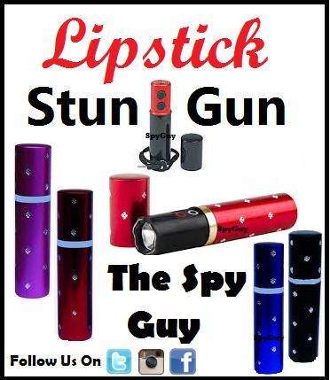Lipstick Stun Gun 1202 Series Handbag Taser 3800kv