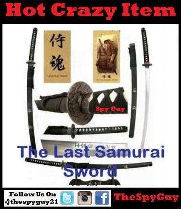 The Last Samurai Sword Battle Loyalty Spirit comes with Stand for Display