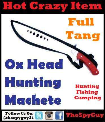 OX HEAD Texan Machete Â® for Hunting Camping and 4x4 Great Steel Blade