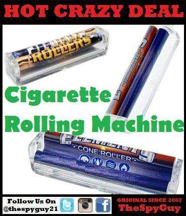 Cigarette Rolling Machine for Tobacco Herbs in Clear Perspex Smoking at A BARGAIN STARTING at R1.00