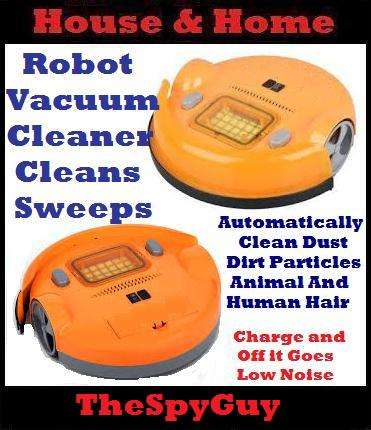 Robot Vacuum Cleaner Rechargeable Cleans Sweeps Mops Dust Dirt Human & Pet Hairs