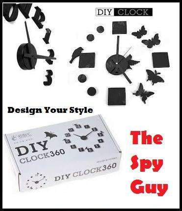 DIY Clock 360 Stylish Modern Design