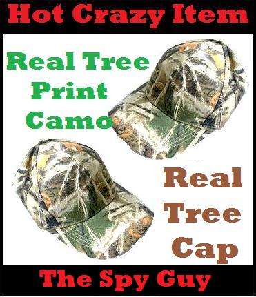 Army Cap REAL TREE Autumn Camo Shades Military Hunting and Fishing Head Gear