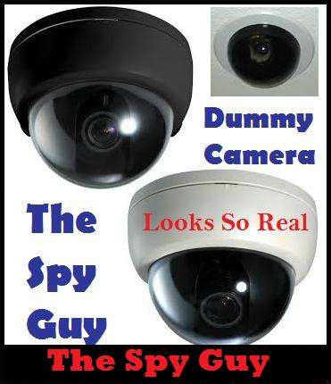 Dummy Dome Security Camera work with Batteries Secure Homes Offices and Business